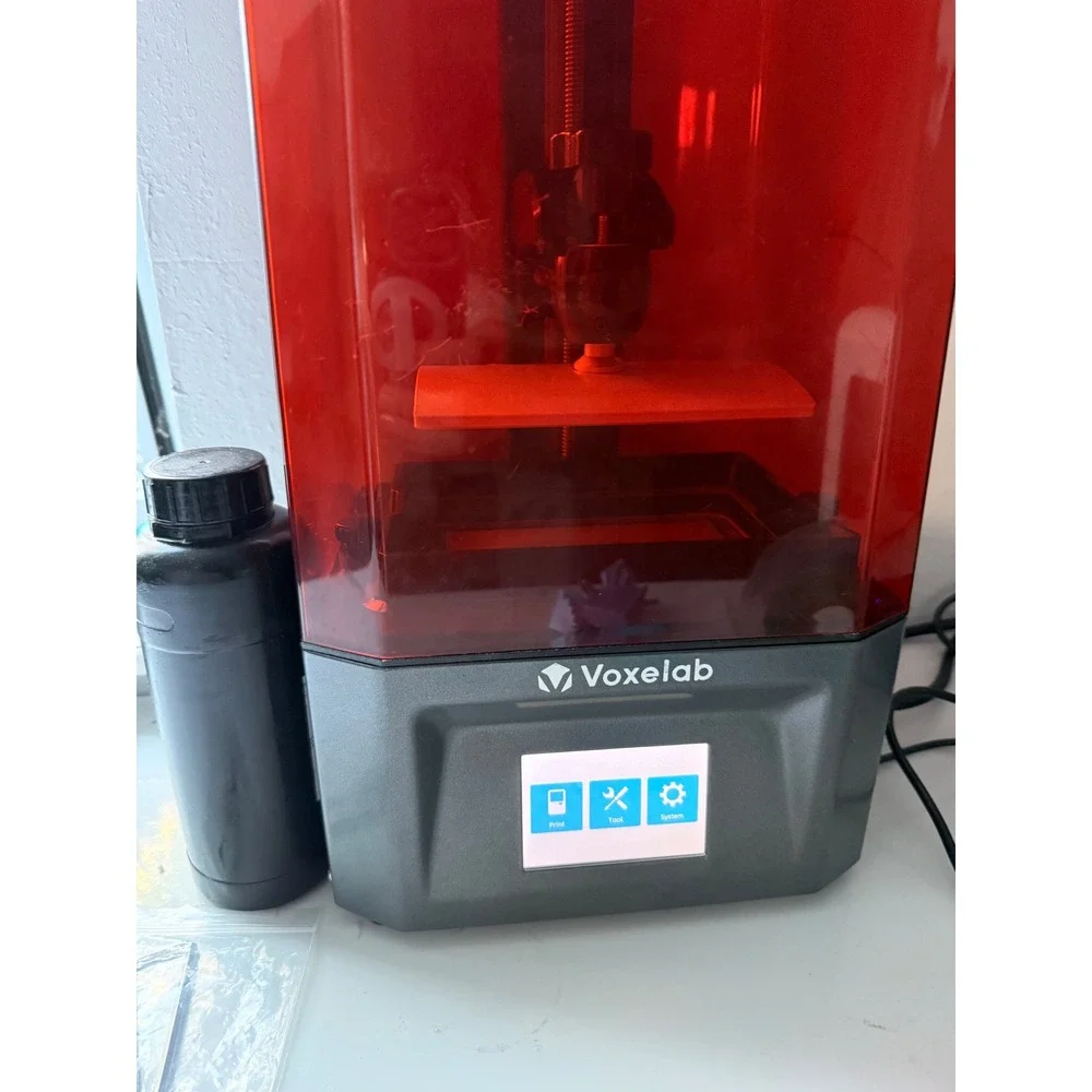 Voxelab 3D Printer Grey Resin Photopolymer for DIY Projects and Hobbyists‎